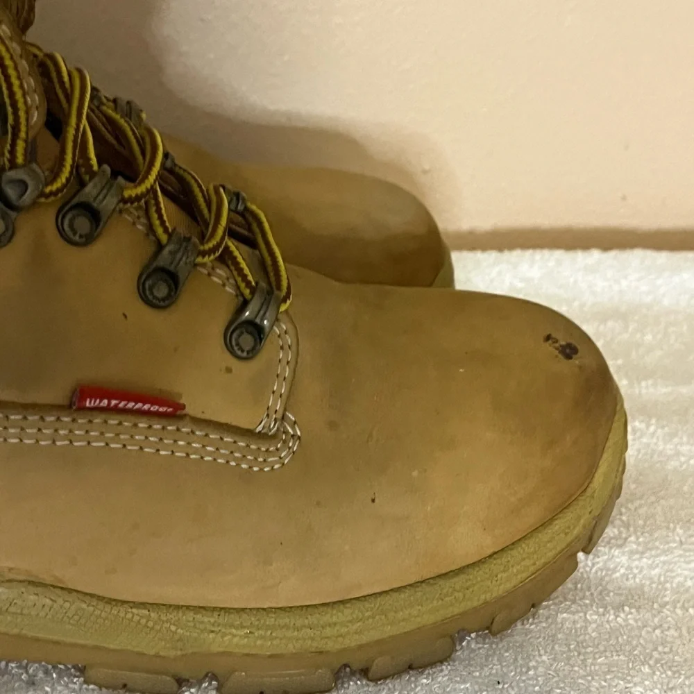 Herman Survivors Waterproof Safety Steel Toe Boots Sz 6 1/2